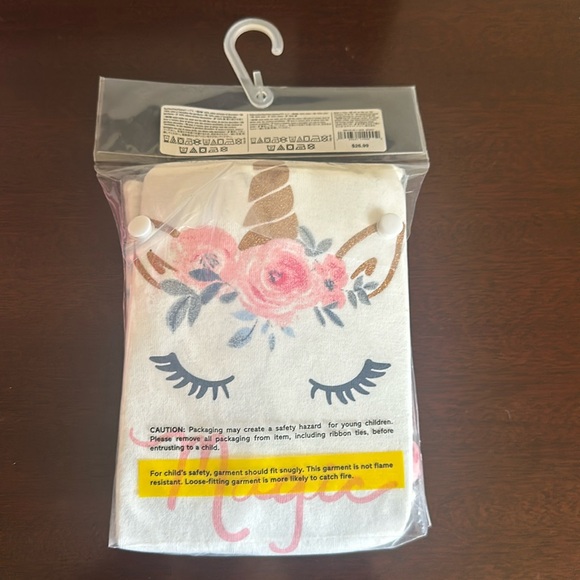 Gap Unicorn Girl Long Sleeve Pajama Set Size 4 Years NWT - Picture 2 of 5